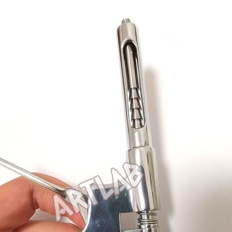 artlab German Stainless Dental Syringe intraligamental 1.8ml anesthetic Power Syringe Dental Instrument Anesthesia Dental Syringe-Gun Type (Stainless Steel FIG1) - Image 2